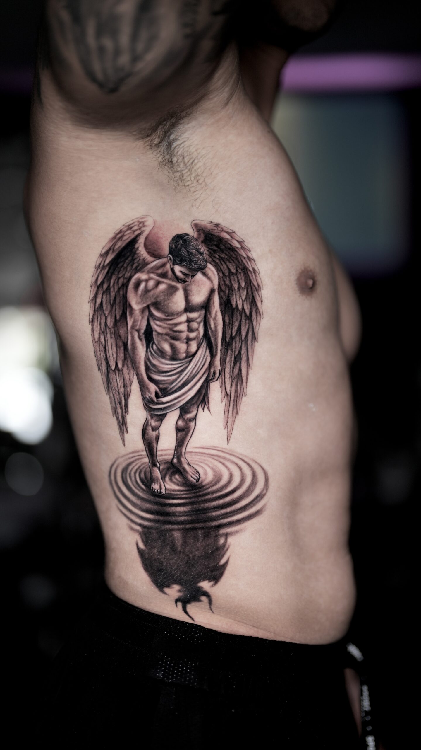 Detailed tattoo work